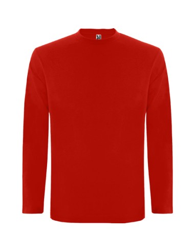 CAMISETA ROLY EXTREME MANGA LARGA ROJO